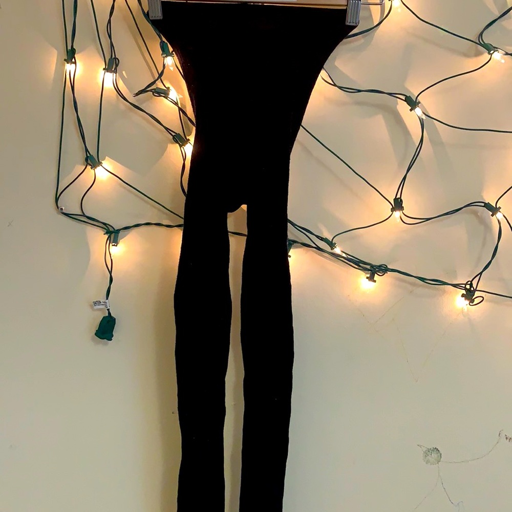 New.Legging tight  black seamless gold sshimmer